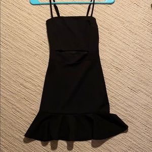 Lucy in the Sky Black Cutout Dress